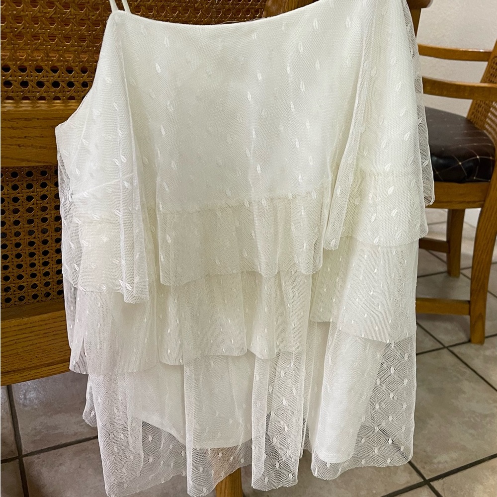 Lauren Conrad sheer Tank Cami size S